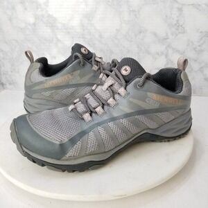 Merrell‎ Sneakers Siren Edge Q2 WP Size 7 Light Hiking Shoe Frost Gray